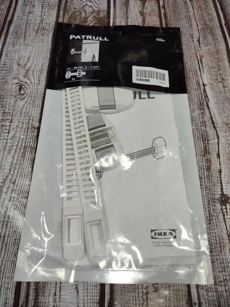 IKEA PATRULL Refrigerator Door Child Safety Lock Pack of 2 New Sealed